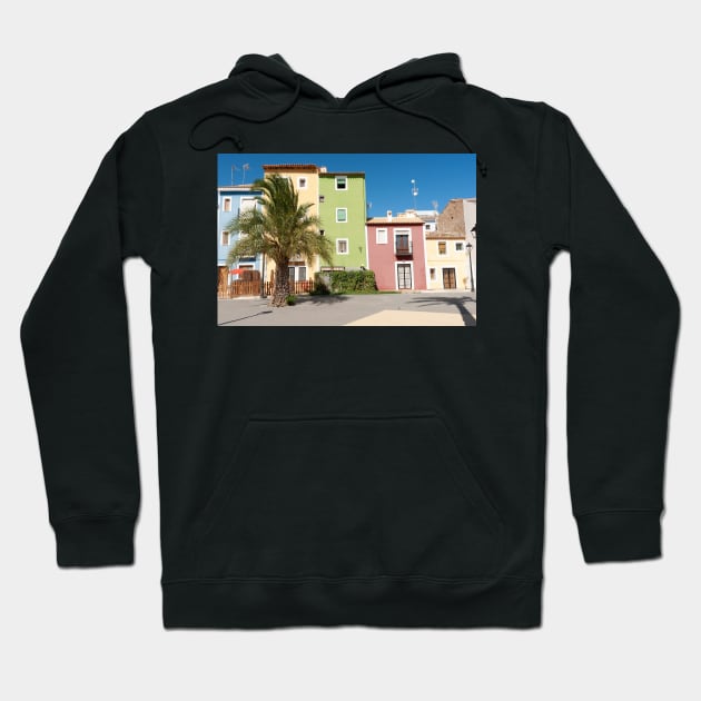 Iconic architecture of La Vila Joisa, Alicante Spain Hoodie by brians101